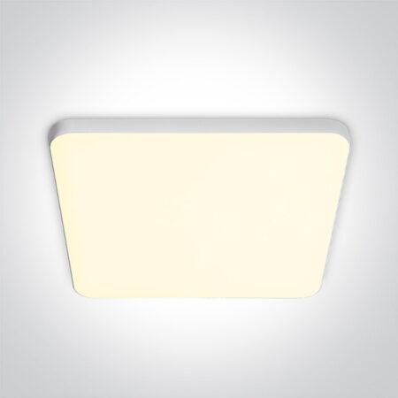 20W įleidžiama panelė, balta, 3000K, 50120CE/W