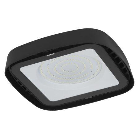 130W LED UFO šviestuvas HIGHBAY, juodas, 6500K, IP65