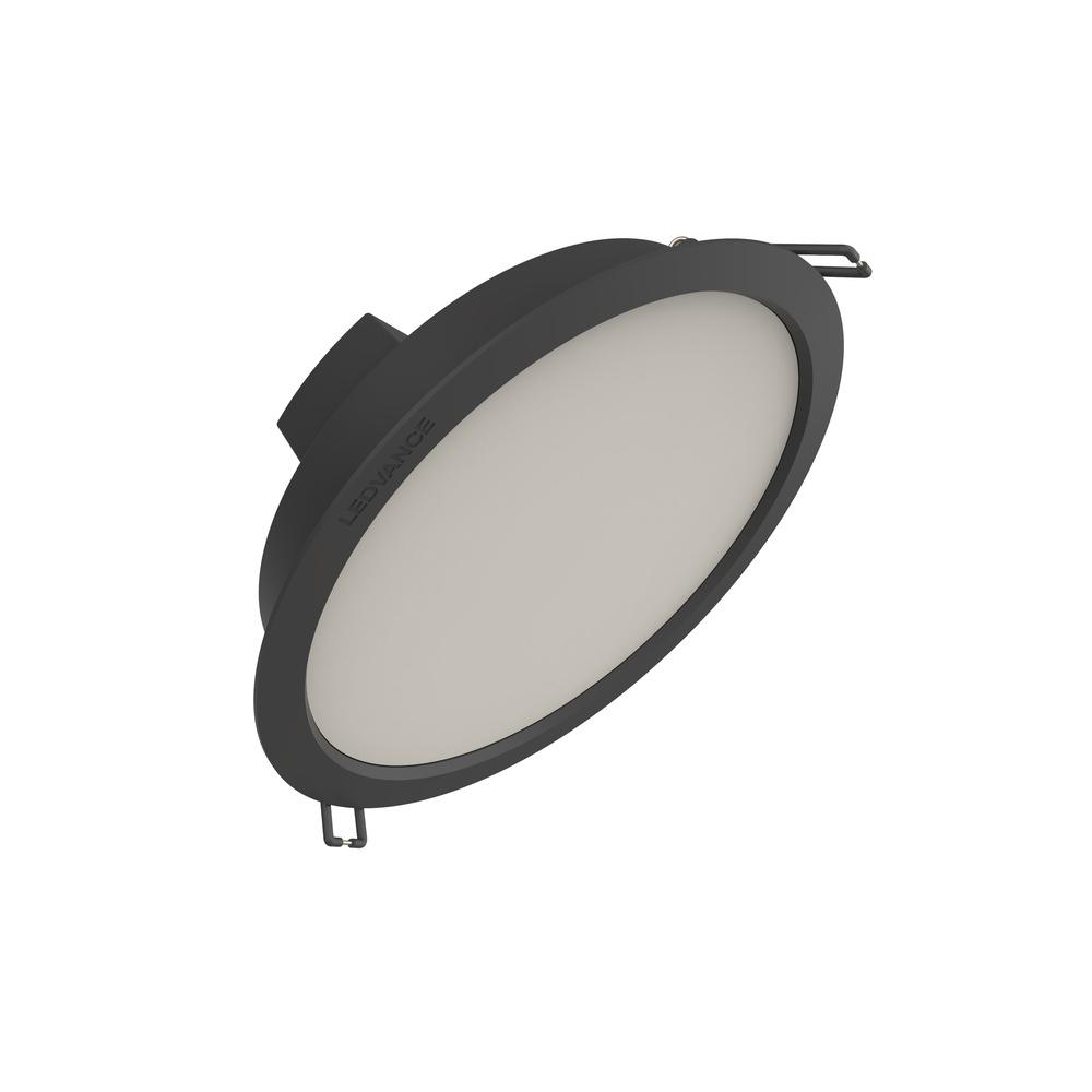 13W LED įleidžiama panelė DOWNLIGHT IP44 GEN2, juoda, 3000K, 100°