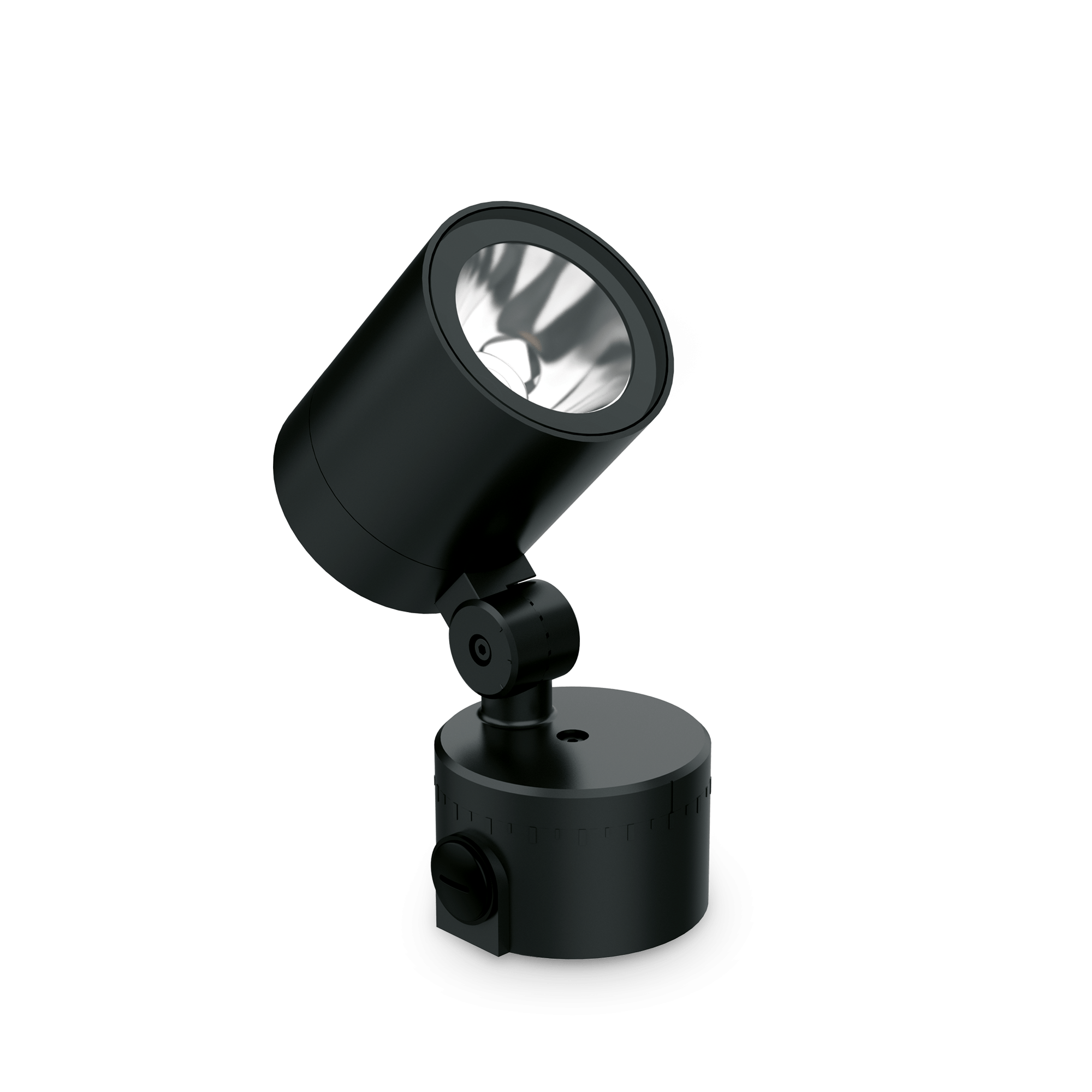 13W LED pastatomas lauko šviestuvas - prožektorius O-ZONE, juodas, 3000K, IP66, 325019