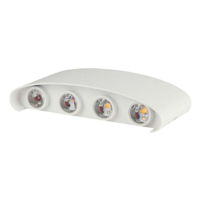 7W LED sieninis šviestuvas, baltas, 3000K, IP65 - Image 3