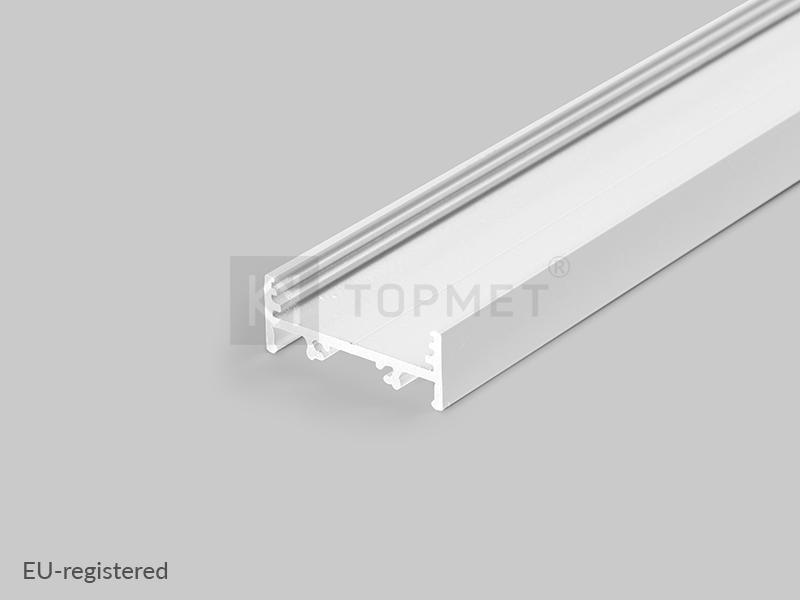 3m LED juostos profilio VARIO30-01, baltas - Image 2