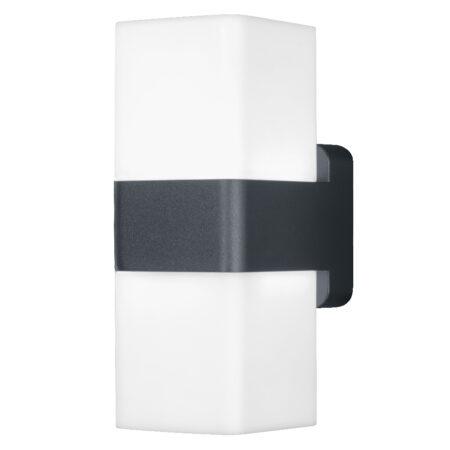 14W LED sieninis lauko šviestuvas SMART+, tamsiai pilkas, 3000K/RGB, dimeriuojamas, IP44