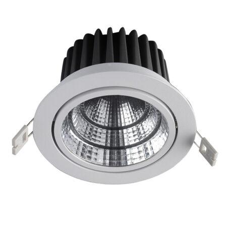 15W LED įleidžiamas šviestuvas WEST, baltas, 3000K