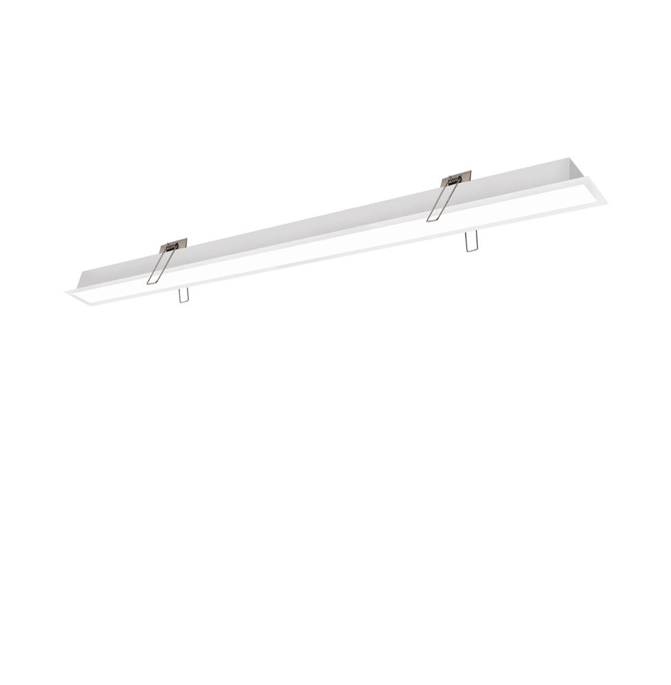 15W LED linijinis įleidžiamas šviestuvas SASA, baltas, 4000K, 580mm, DALI, 3917-03058-4-W-P-D3