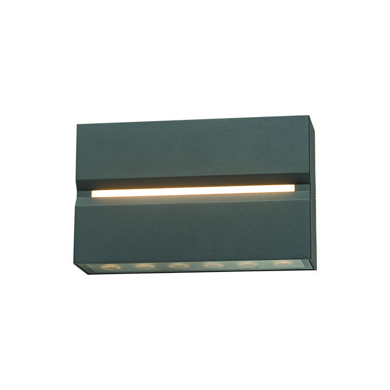 15W LED paviršinis lauko šviestuvas, grafito sp., 3000K, E272 - Image 2