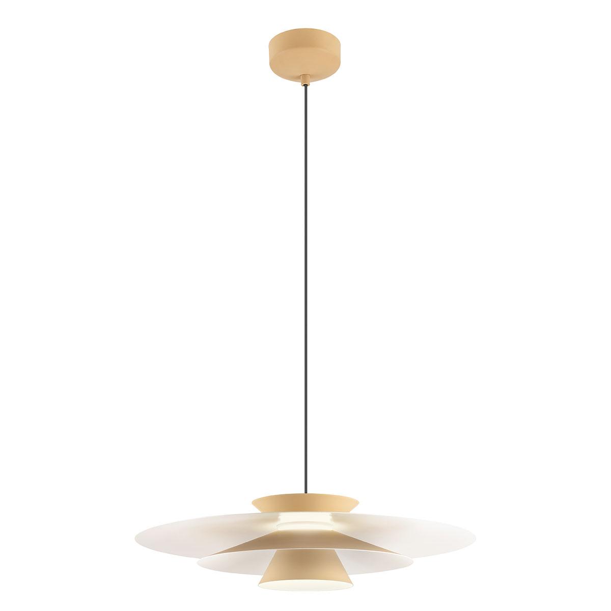 16,5W LED pakabinamas šviestuvas FARGO, smėlio sp., 3000K, 01-3003