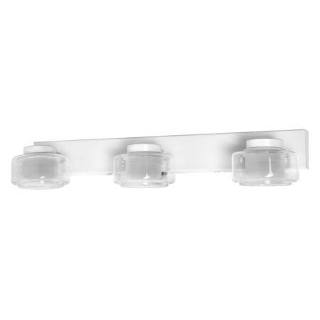 16,5W LED sieninis vonios šviestuvas ORBIS FLAME, baltas, 3000/4000K, IP44