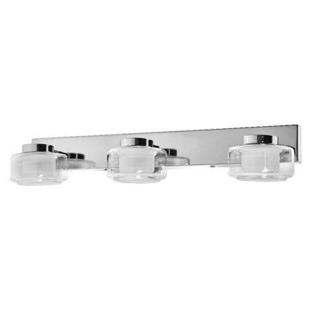 16,5W LED sieninis vonios šviestuvas ORBIS FLAME, chromo sp., 3000/4000K, IP44