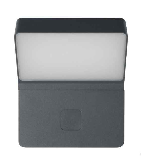Sieninis šviestuvas ENDURA STYLE WALL WIDE su judesio davikliu 12W DG