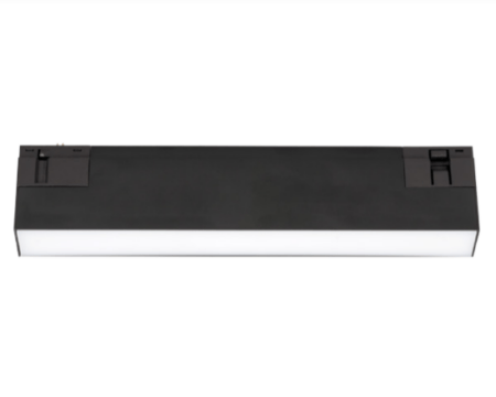 12W šviestuvas į magnetines sistemas INSIGHT PLX, juodas, 4000K, DALI