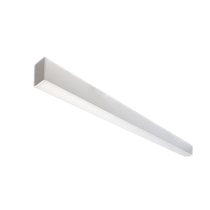 47,1W LED linijinis paviršinis šviestuvas X-LINE SLIM, anoduoto aliuminio sp., 4000K, IP40, DALI