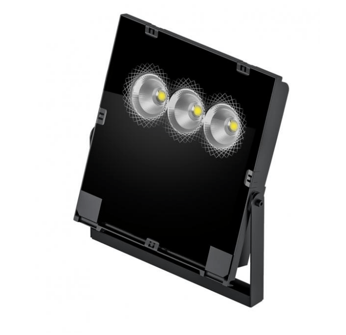 180W LED prožektorius PROLAMP, juodas, 4000K, IP66 - Image 3