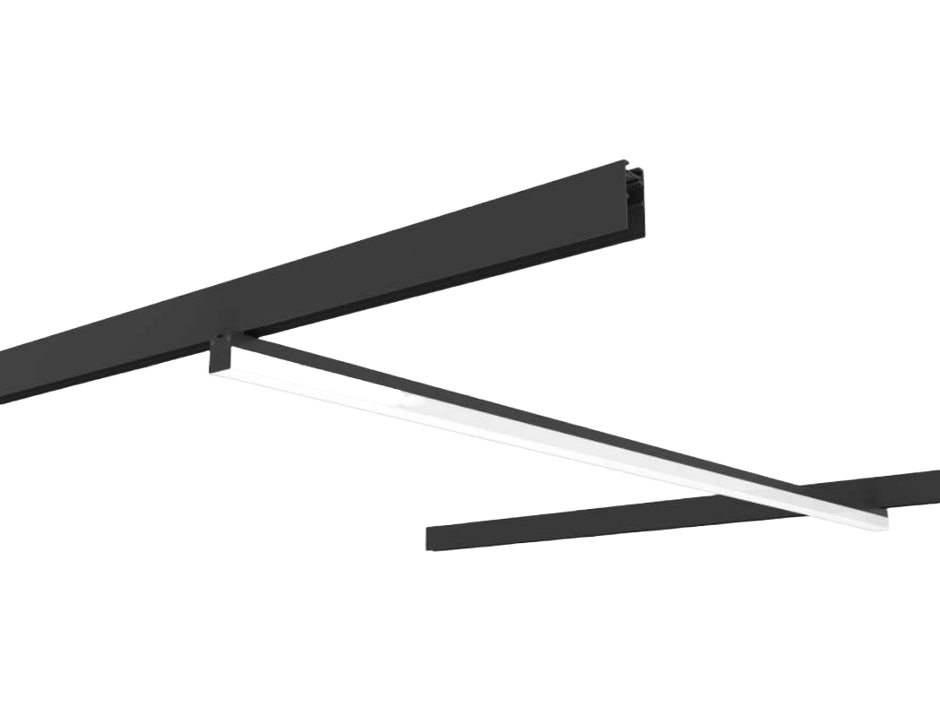 20W LED linijinis šviestuvas į magnetines sistemas NEXIA, juodu korpusu, 3000K, 1500mm - Image 3