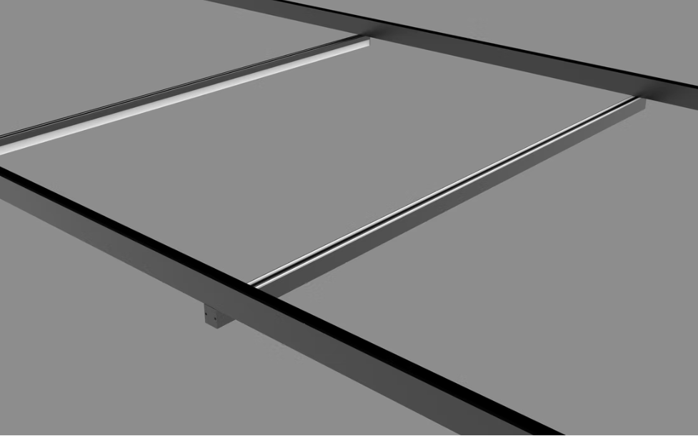 20W LED linijinis šviestuvas į magnetines sistemas NEXIA, juodu korpusu, 3000K, 1500mm