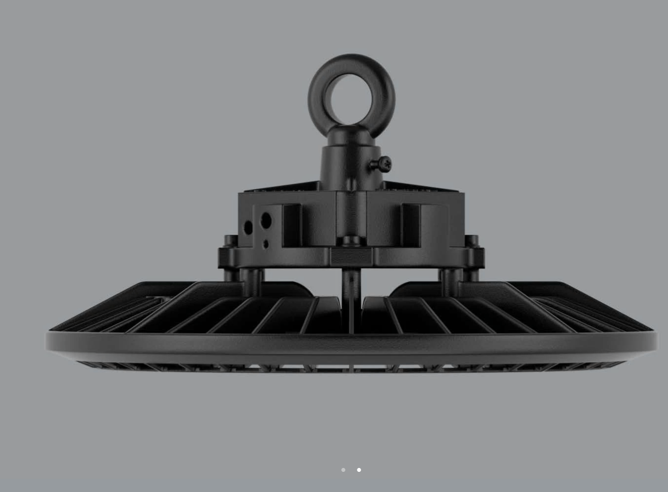 98W UFO šviestuvas ATENA LED COMPACT, juodas, 4000K, IP65, 70° - Image 3