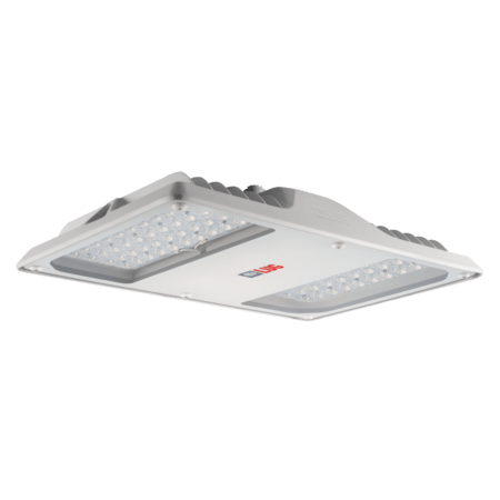 138W LED pramoninis šviestuvas CRUISER 2, pilkas, 4000K