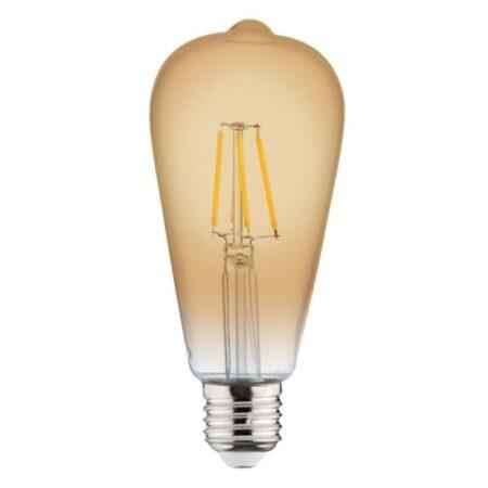 6W LED lemputė, E27, 2200K