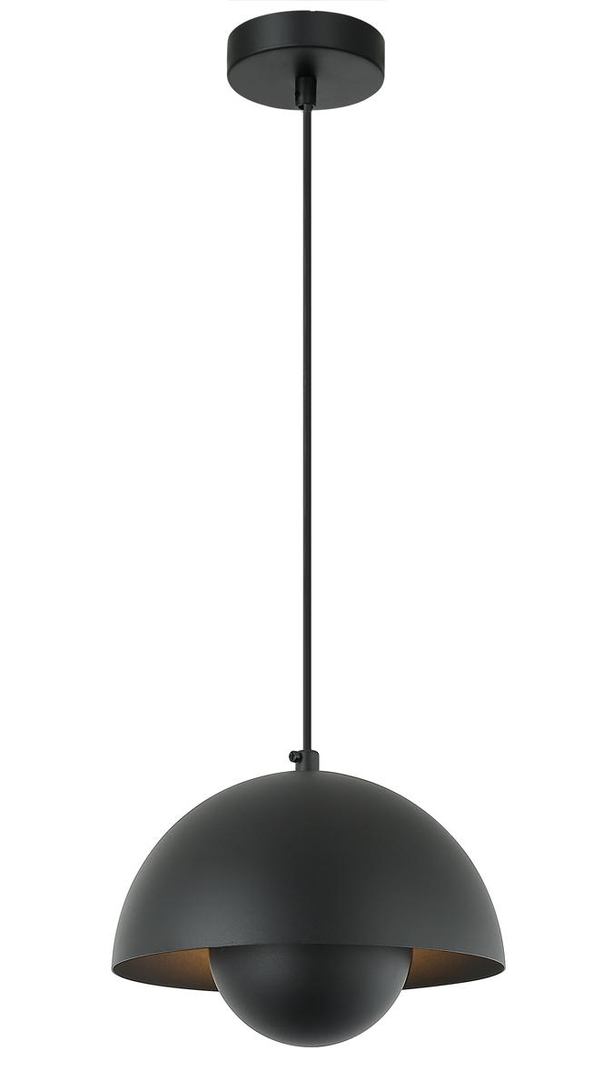 Pakabinamas šviestuvas TULIP, E27, juodas, 4283201 - Image 3