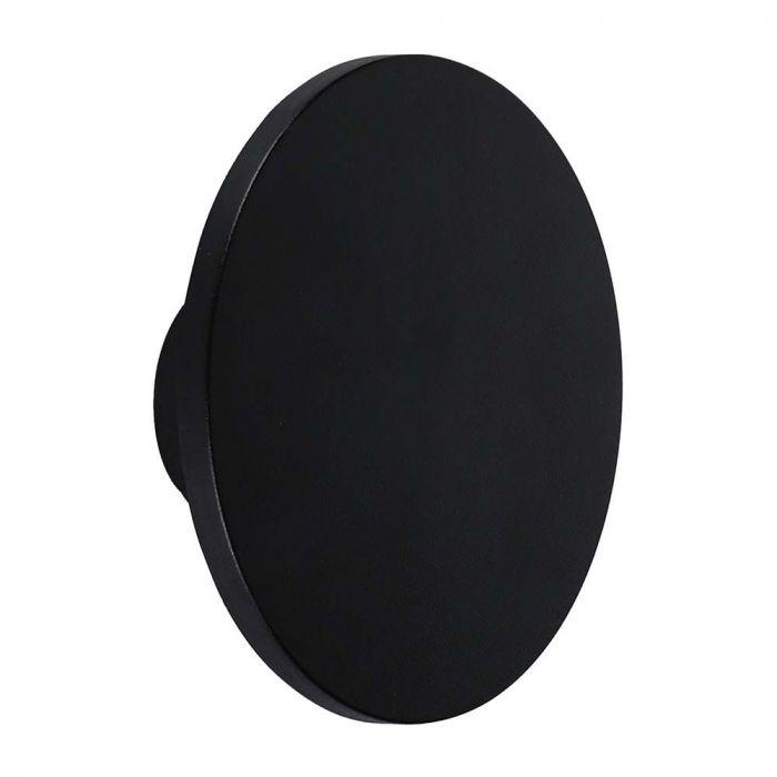12W LED sieninis šviestuvas, juodas, 4000K, IP65 - Image 2