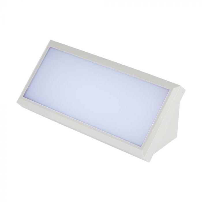 12W LED sieninis lauko šviestuvas, baltas, 4000K - Image 3