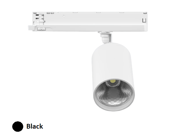 12,8W LED akcentinis šviestuvas LUXCAN C, juodas, 4000K - Image 2