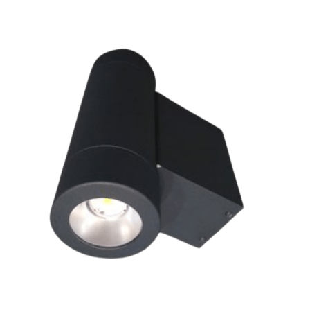 12,5W LED sieninis šviestuvas BERYL PROOF, antracito sp., 3000K, IP65