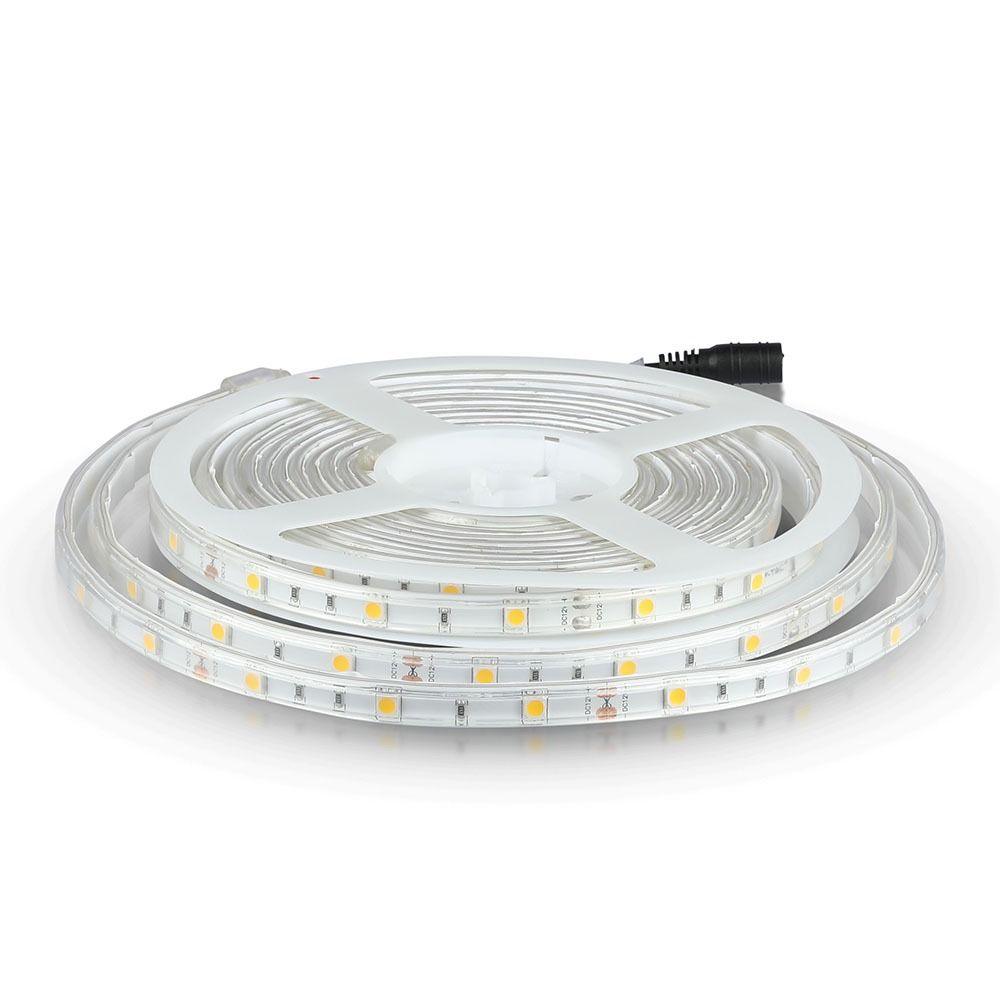 4,8W/m LED juosta, 30LED/m, 4000K, IP65, 5m ritė
