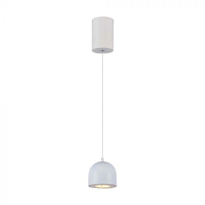 8,5W LED pakabinamas šviestuvas, baltas, 3000K
