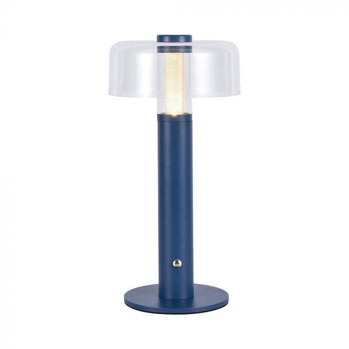 1W LED įkraunamas stalinis šviestuvas, mėlynas, 3000K, dimeriuojamas - Image 3