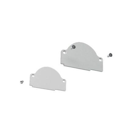 LED profilio PRF170SET užbaigimai, balti, 2vnt.