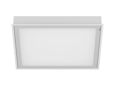 28,2W LED panelė AGAT CLEAN, 60x60cm, balta, 4000K, IP65
