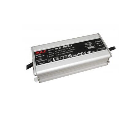 150W LED maitinimo šaltinis GV6-150, 12V, IP67