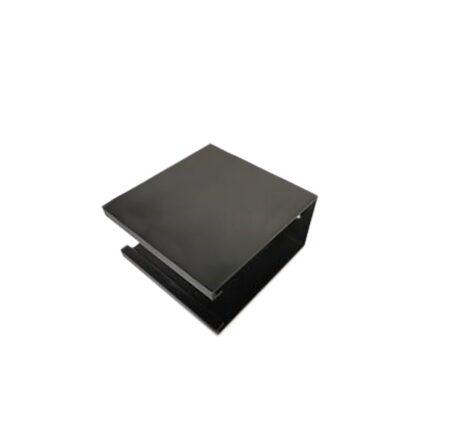 Magnetinio bėgelio VIOKEF MAGNETIC CURVY apdailos elementas, juodas, 02/0417