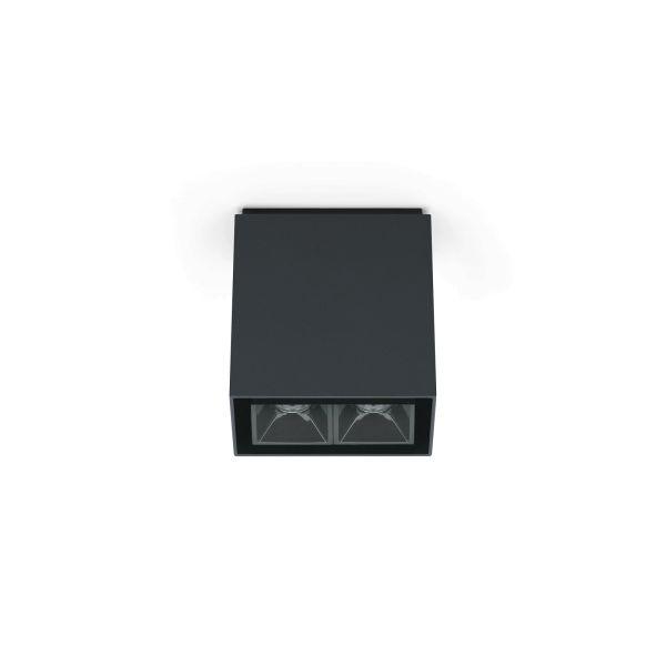 4W LED paviršinis šviestuvas KURA TOP X2, tamsiai pilkas, 3000K, 28° - Image 3