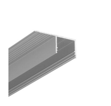 LED juostos profilis PLANE14 SIDE, anoduoto aliuminio sp., 3m