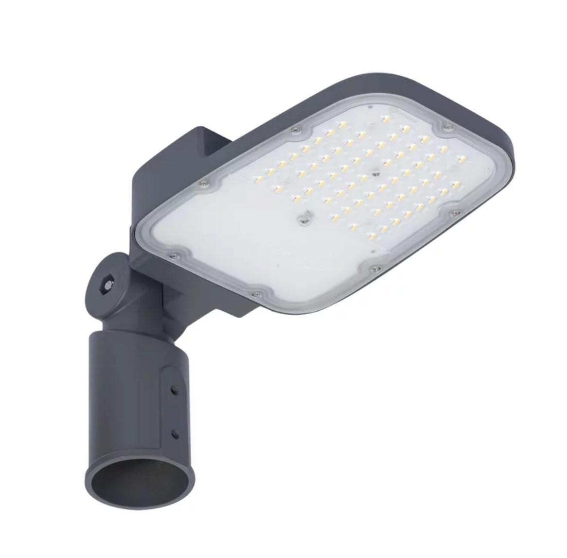 30W LED gatvės šviestuvas SL AREA SPD, pilkas, 2700K