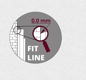 Rėmelis QUADRUM QR 1000 FIT LINE, 3 vietų, matinės pilkos sp.