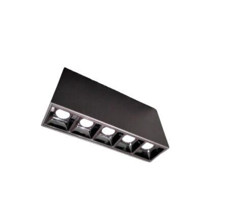16W LED paviršinis šviestuvas ADEN, juodas, 3000K, 4287400
