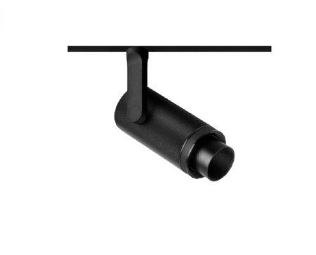 18W šviestuvas į magnetines sistemas PLUS 48V, 12°-51°, juodas, 2700K, DALI, su maitinimo šaltiniu