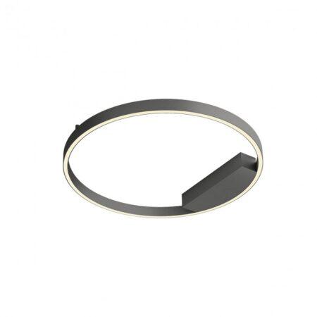 37W LED sieninis/lubų šviestuvas FEBE, juodas, 3000K, dimeriuojamas, 01-2843