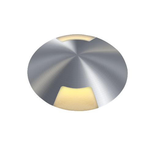 3W LED įleidžiamas į žemę šviestuvas, aliuminio sp., 3000K, IP67, 69015B/AL/W