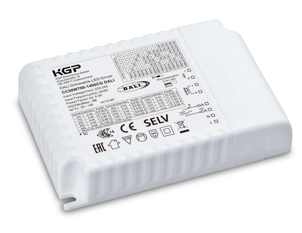 50W LED maitinimo šaltinis, 700-1400mA, dimeriuojamas