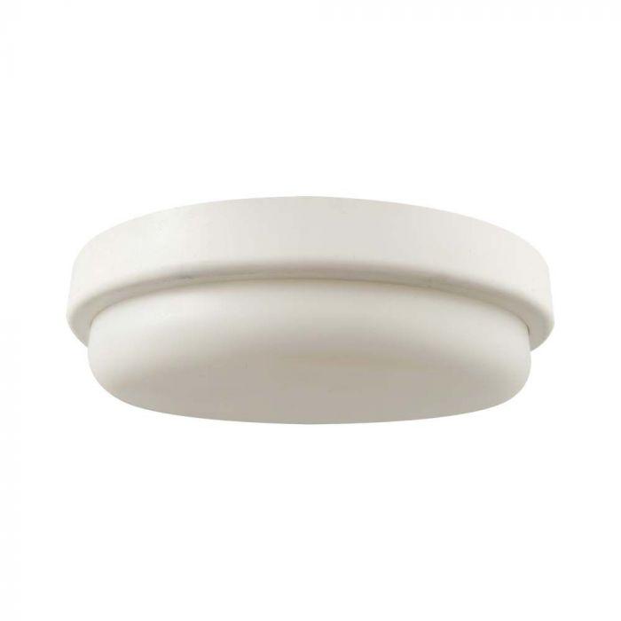12W LED paviršinis šviestuvas, baltas, 3000K, IP54