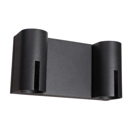 16W LED sieninis fasado šviestuvas ROVIGO, juodas, 3000K, IP54