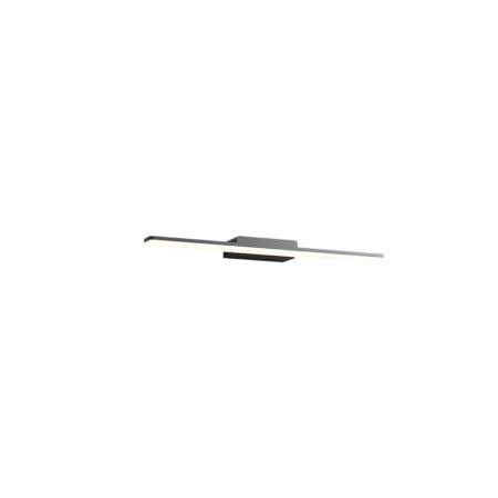 17,25W LED sieninis šviestuvas BARRIO, juodas, 3000K, IP44, 01-2502