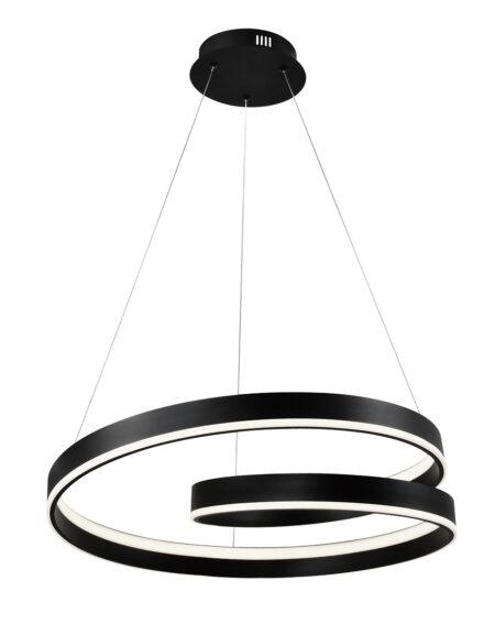 59W LED pakabinamas šviestuvas CAPRI, juodas, 3000K, 4291300