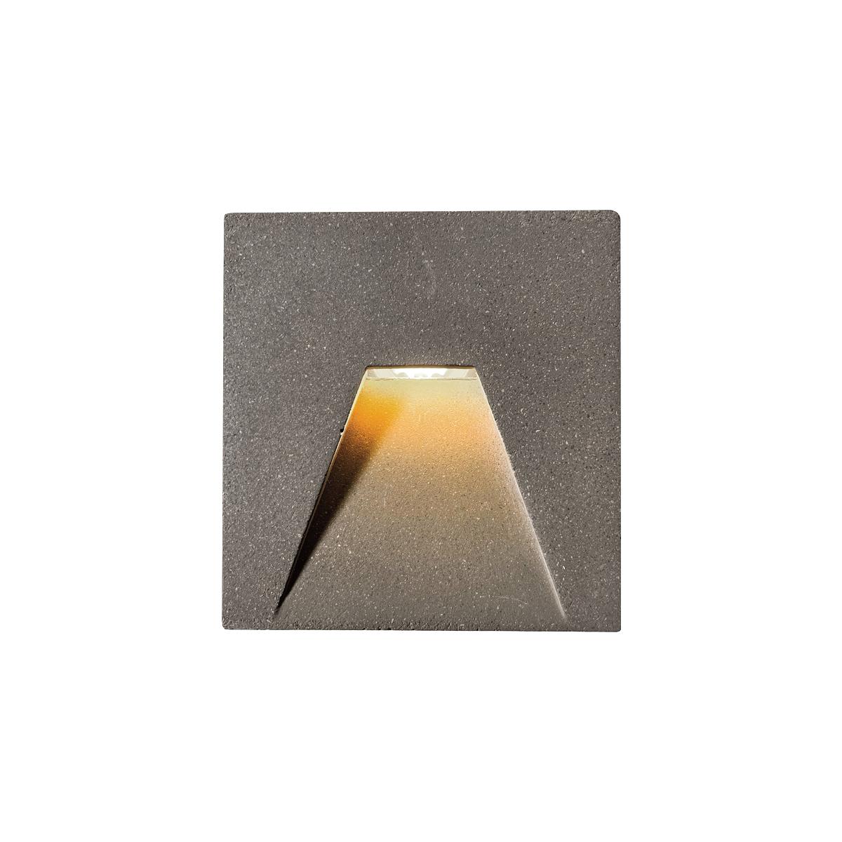 4W LED įleidžiamas sieninis lauko šviestuvas SPACE, pilkas, 3000K, IP65, 4289800