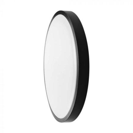 18W LED paviršinis šviestuvas, juodu korpusu, 4000K, IP44