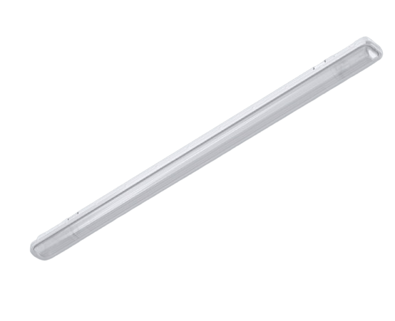 25,4W linijinis šviestuvas NEPTUN LED COMPACT V2, pilkas, 4000K, IP66, su 3h avariniu moduliu